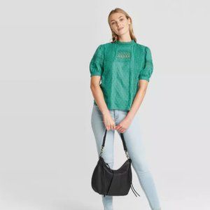 Universal Thread Women's Puff Sleeve  Blouse